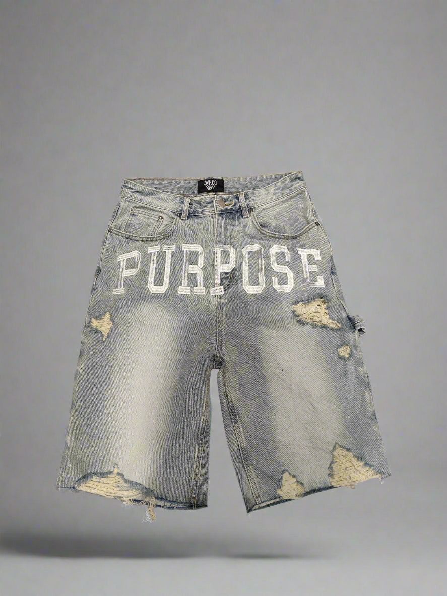 Raw Edged Jorts