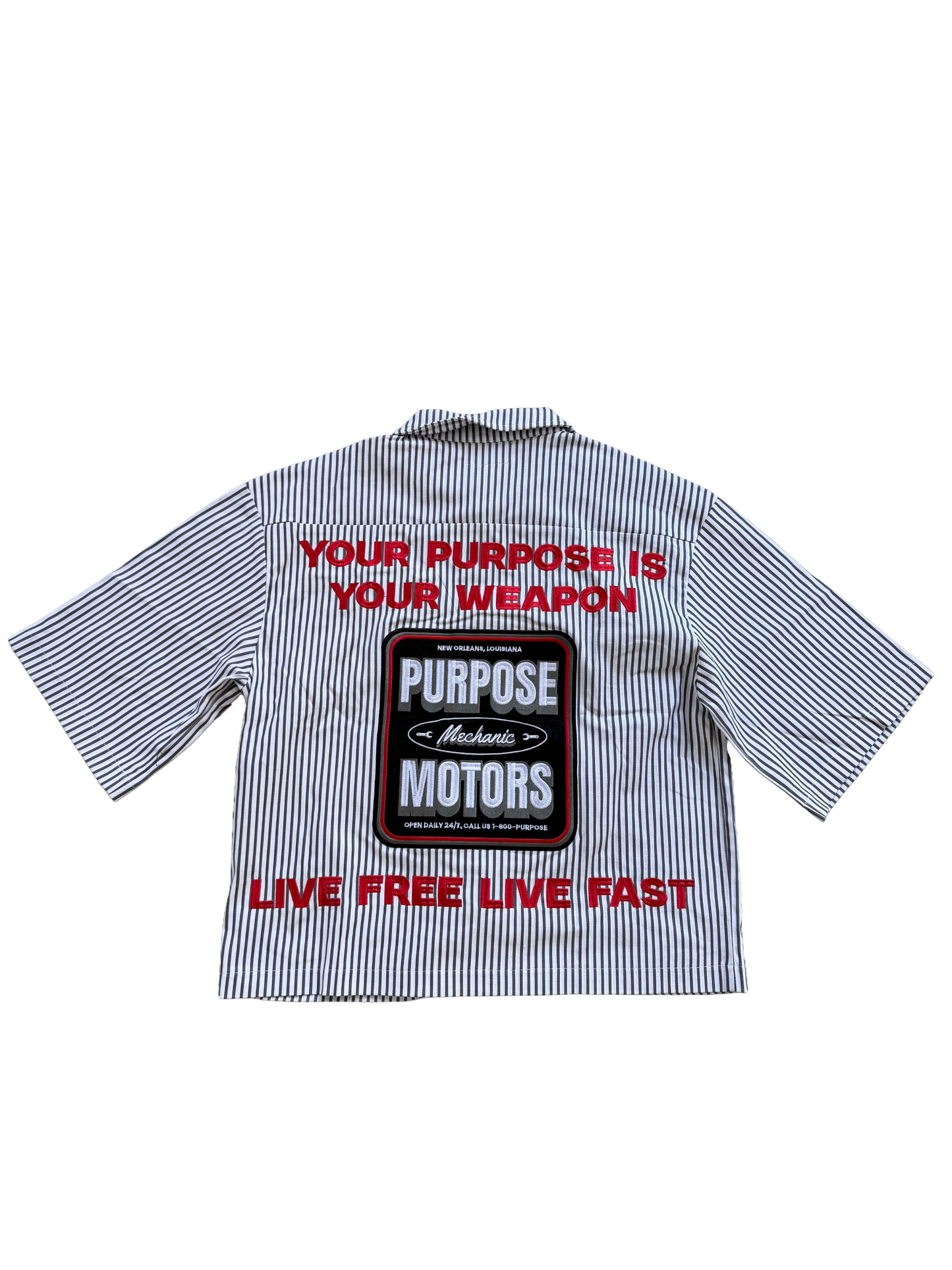 Mechanic Shirt (White)