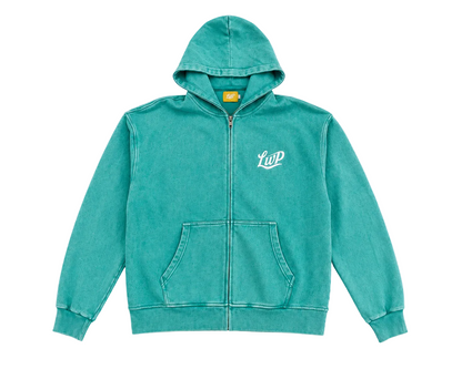 Teal Cozy Zip Up
