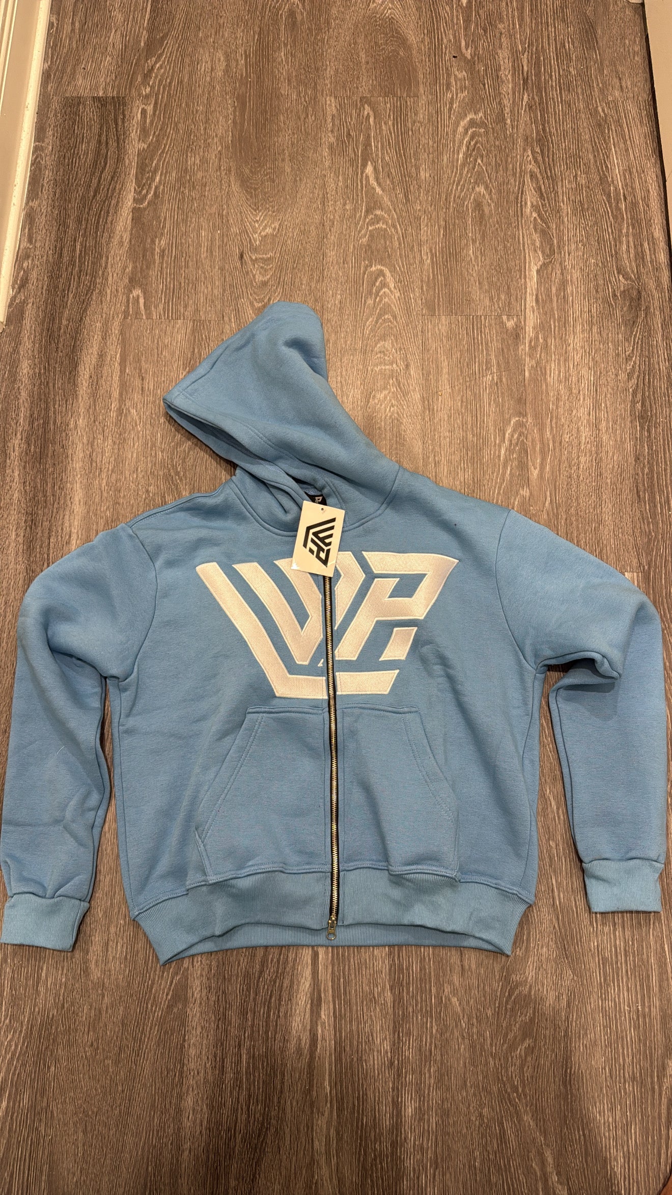 Blue Zip up
