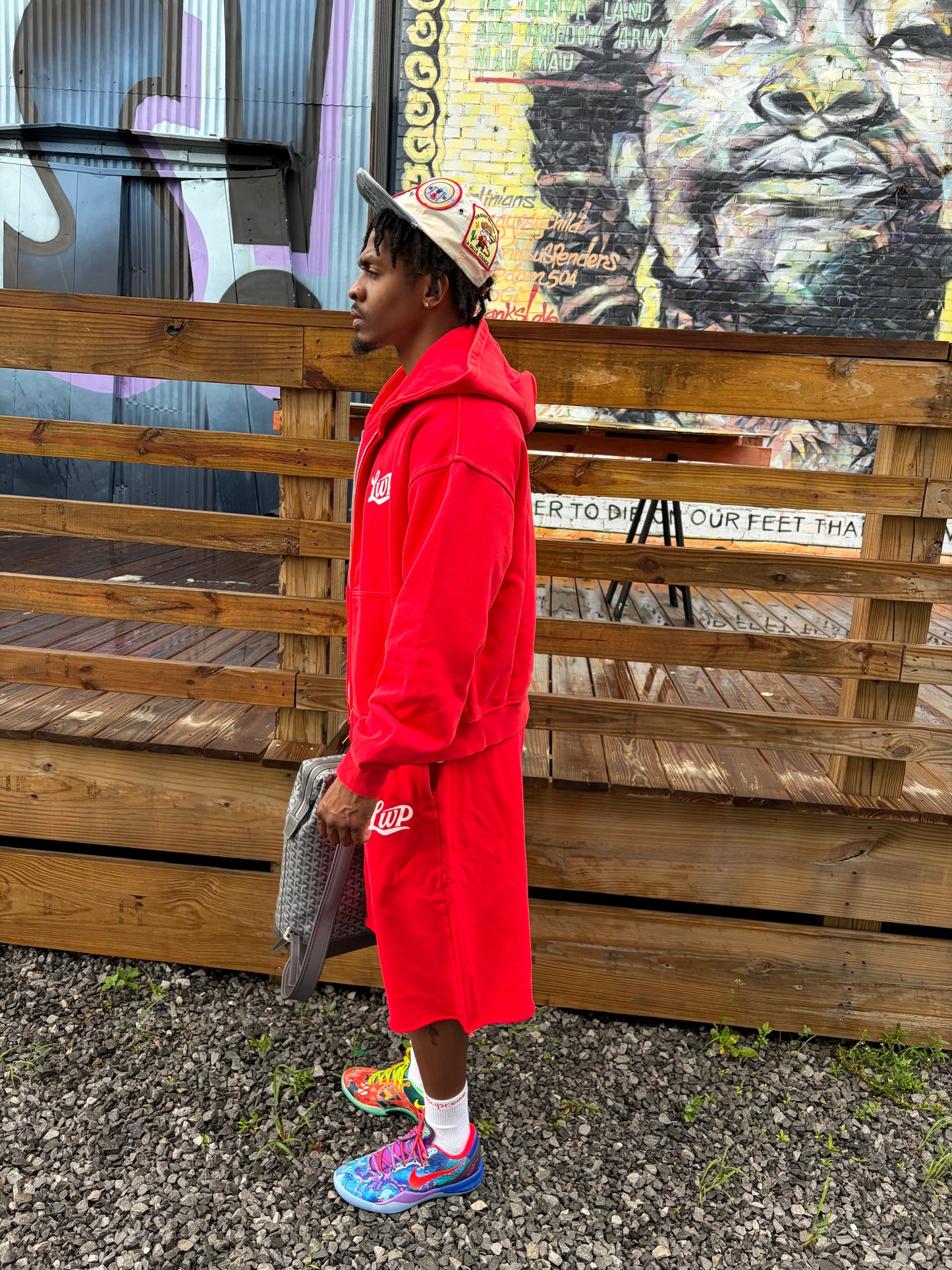 Red Cozy Zip Up