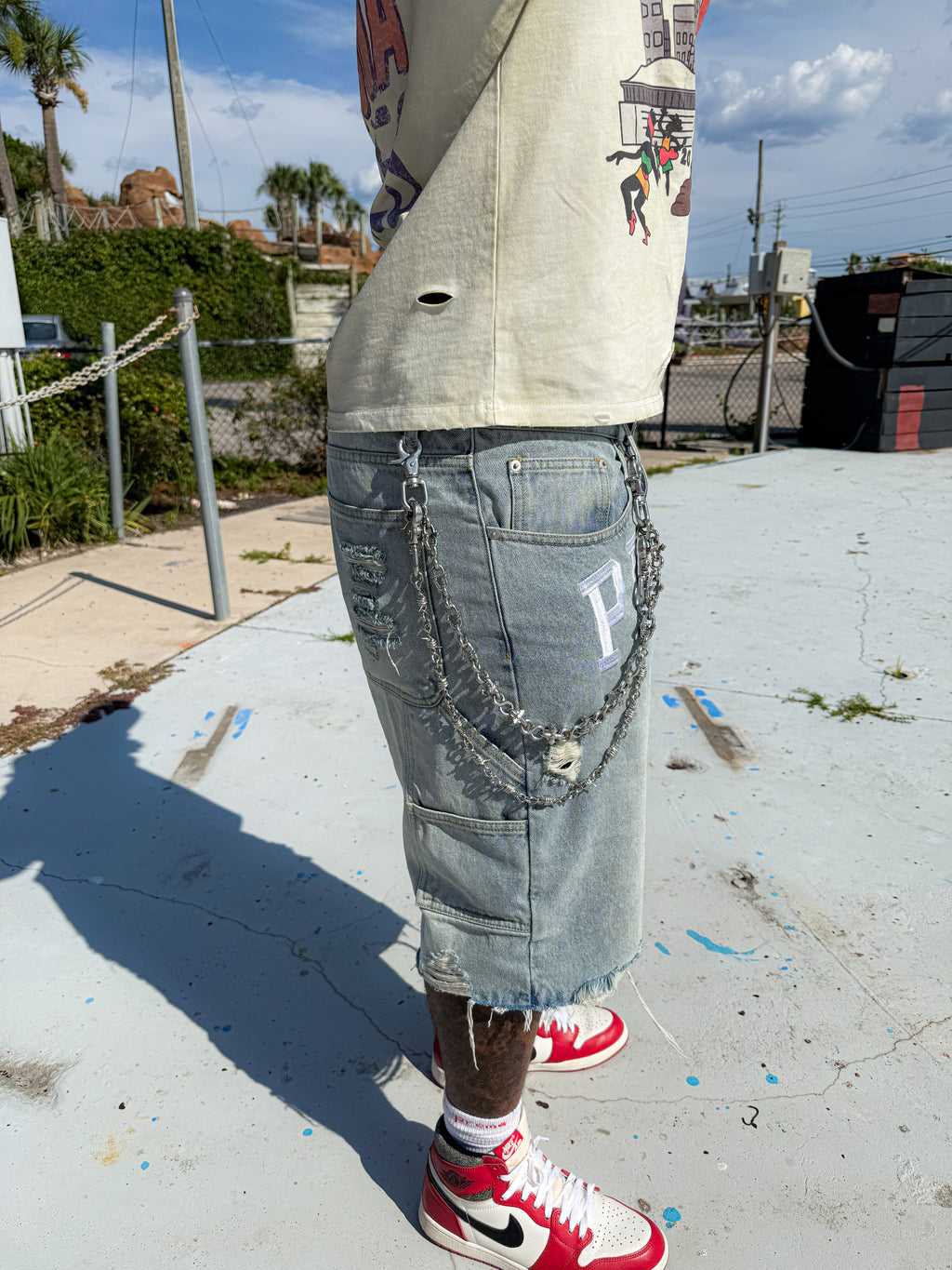Raw Edged Jorts
