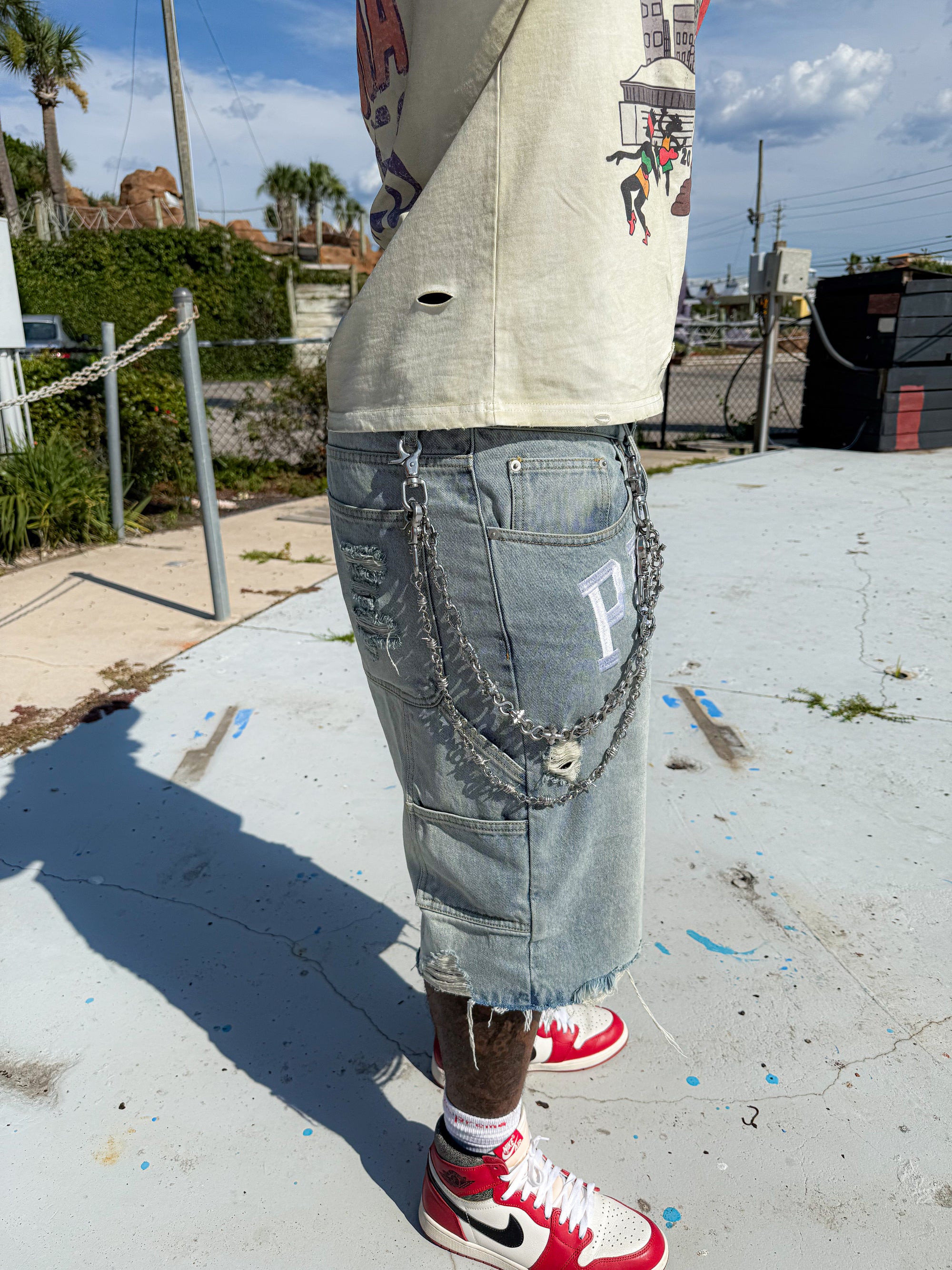 Raw Edged Jorts