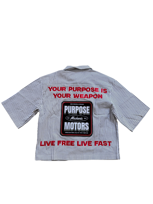 Mechanic Shirt (White)